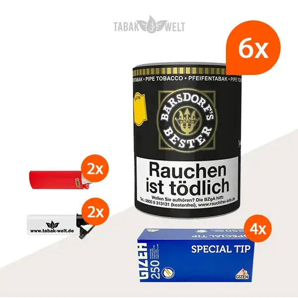 barsdorf-s-bester-vanilla-yellow-pfeifentabak-6x-dose-mit-gizeh-king-size-huelsen