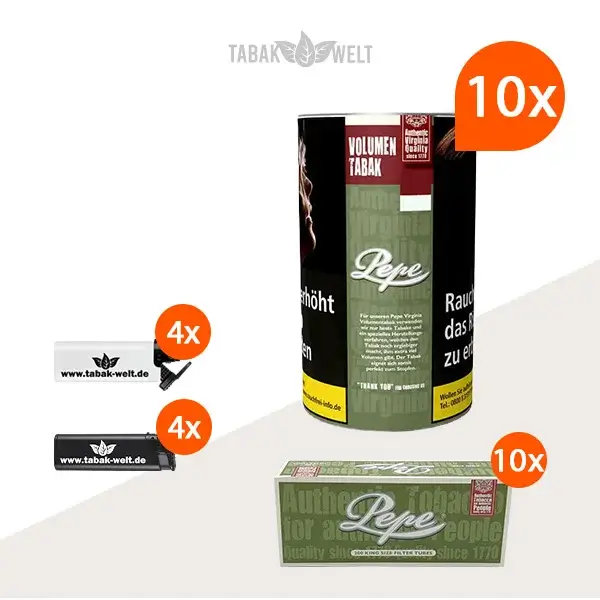pepe-rich-green-volumentabak-10x-dose-mit-2000-king-size-filterhuelsen