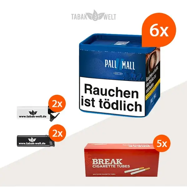 pall-mall-blue-volumentabak-6x-dose-mit-1000-filterhuelsen
