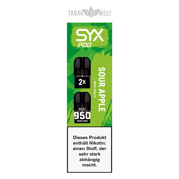 syx-pod-sour-apple-20-mg-2er-pack-verpackt syx-pod-sour-apple-20-mg-2er-pack-verpackt