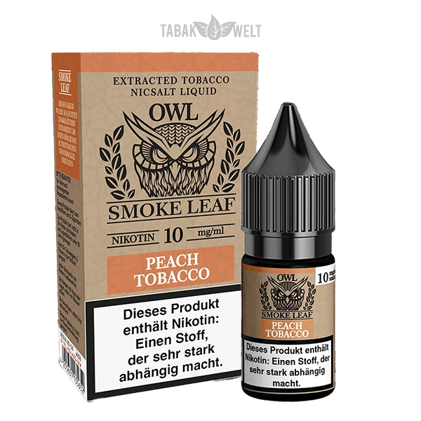 owl-smoke-leaf-e-liquid-peach-tobacco-10ml-10mg-ml owl-smoke-leaf-e-liquid-peach-tobacco-10ml-10mg-ml