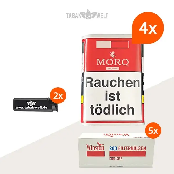 moro-red-feinschnitt-tabak-4x-dose-mit-1000-king-size-huelsen