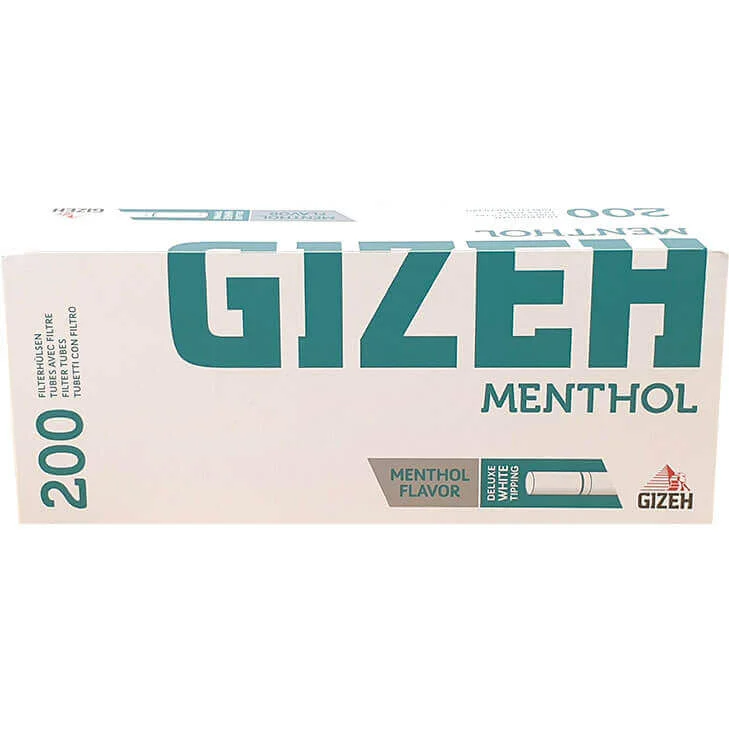 Elixyr Feinschnitttabak Menthol Plus 6 x Dose mit 1000 Menthol Hülsen