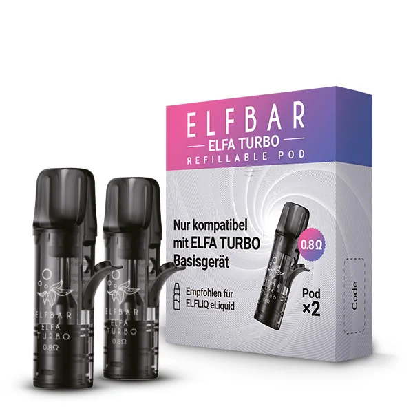 Elfbar Elfa Turbo Refillable Pod für E-Zigarette