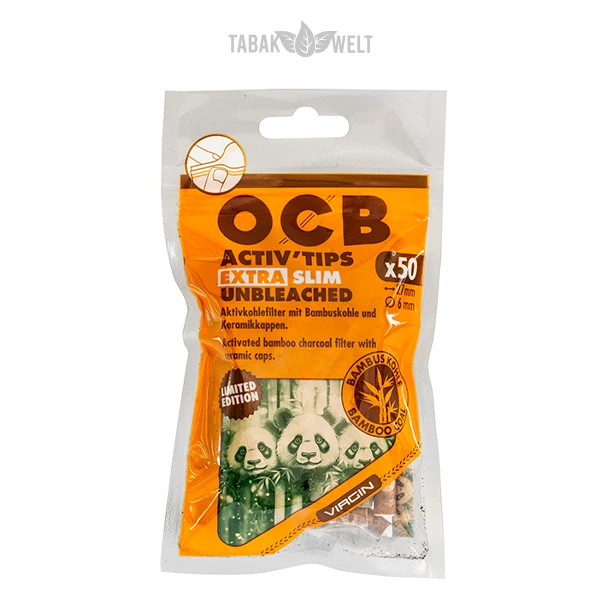 ocb-activ-tips-extra-slim-unbleached-6-mm-50-stueck-limited-edition
