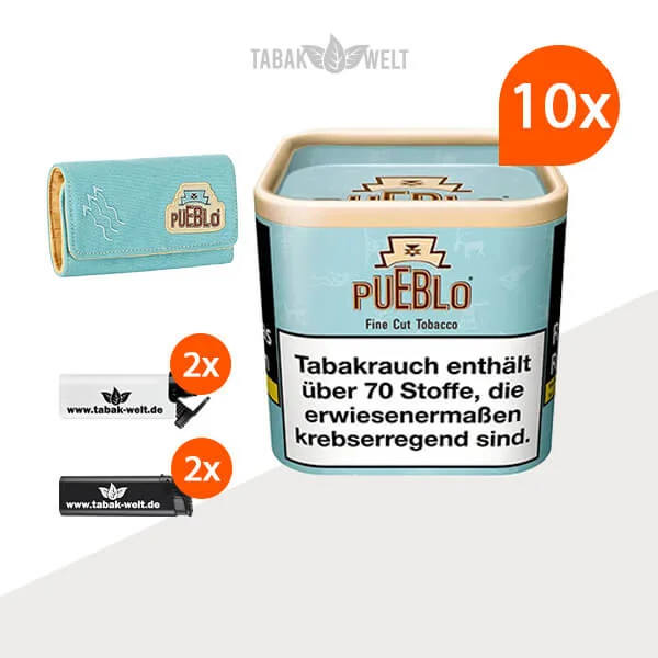 pueblo-blue-feinschnitttabak-10x-dose-mit-tabaktasche pueblo-blue-feinschnitttabak-10x-dose-mit-tabaktasche