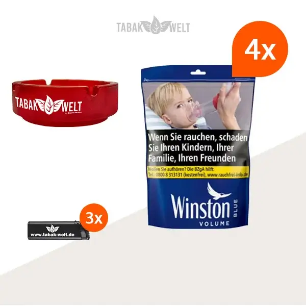 winston-blue-volumentabak-4x-blue-beutel-mit-glas-aschenbecher