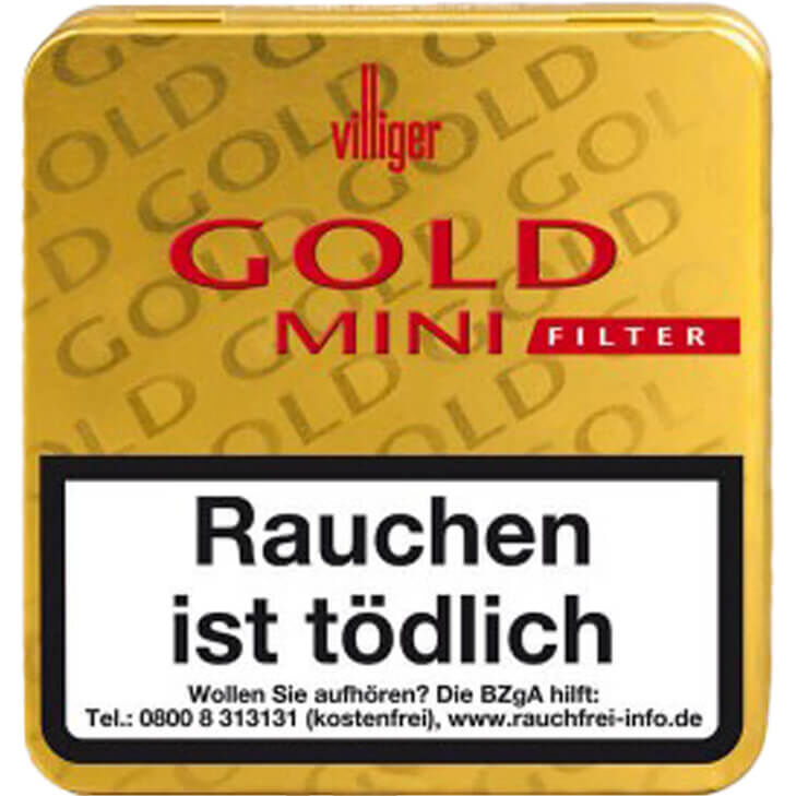 Villiger Gold Mini Filter 30 X 20 Stück
