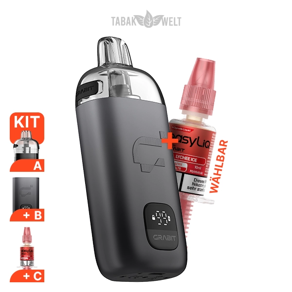 grabit-max-starter-kit-black-inkl.-leerpod-liquid-nach-wahl