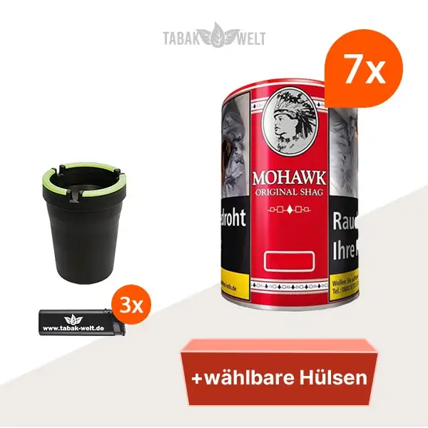 mohawk-original-shag-feinschnitt-tabak-7x-dose-mit-waehlbaren-huelsen