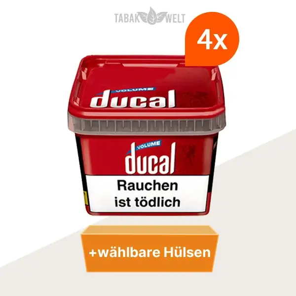 ducal-red-volumentabak-4x-eimer-mit-waehlbaren-huelsen