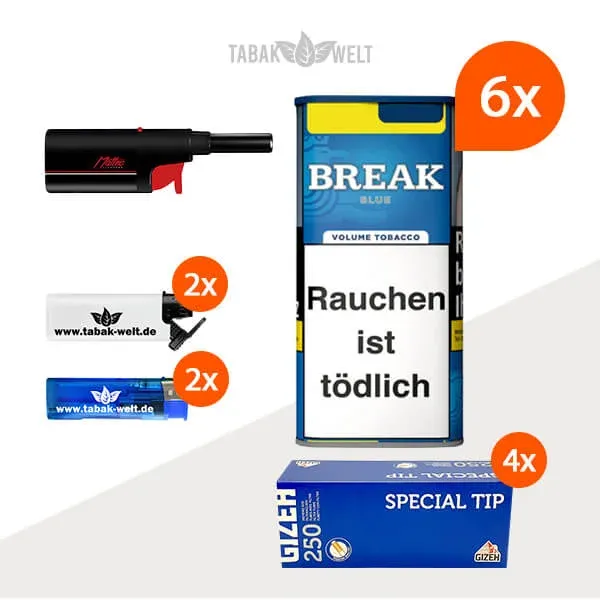 break-blue-volumentabak-6x-dose-mit-1000-special-tip-king-size-filterhuelsen