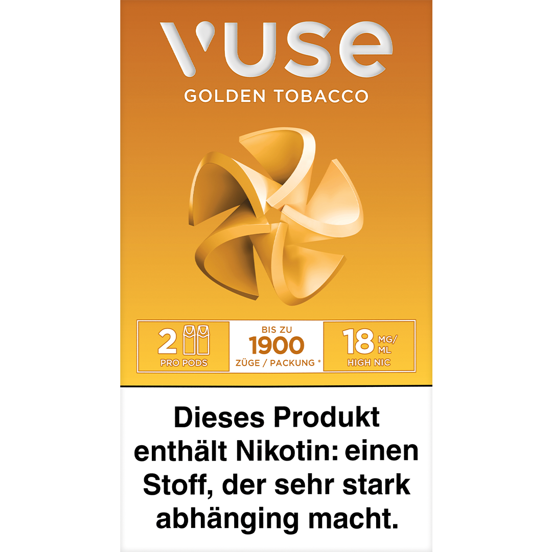 Vuse Pro Pod Golden Tobacco 18 mg/ml