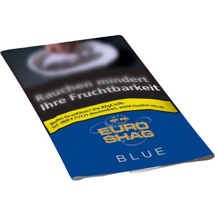 Euro Shag Blue (Halfzware) Pouch