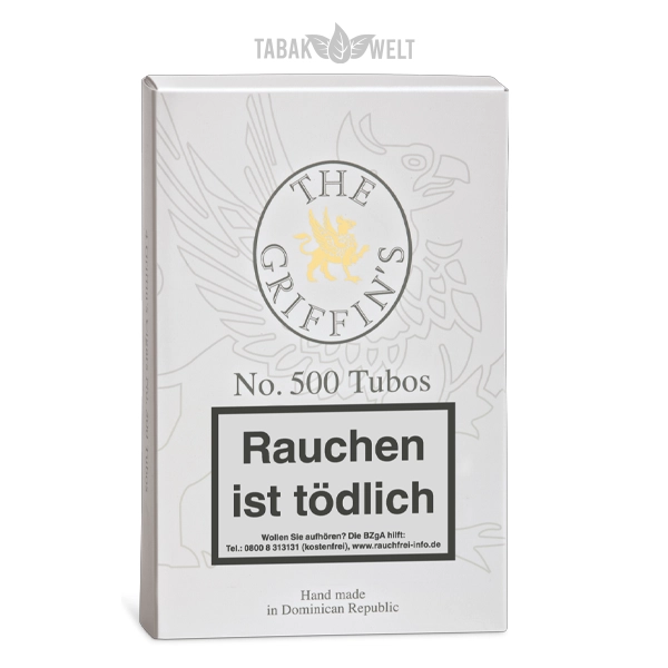Griffins Dominikanische Republik Zigarren No 500 Tubos Corona Box