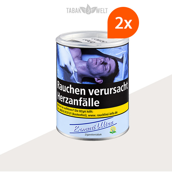 Ermuri Ultra Zigarettentabak 2 x Dose