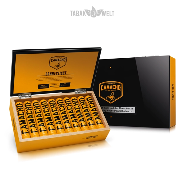 camacho-connecticut-zigarren-robusto-tubos-kiste