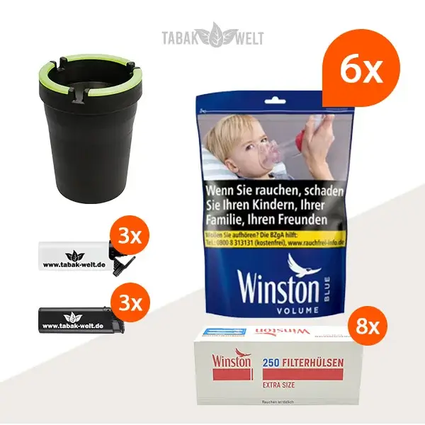 winston-blue-volumentabak-6x-beutel-mit-2000-extra-size-filterhuelsen-und-auto-aschenbecher