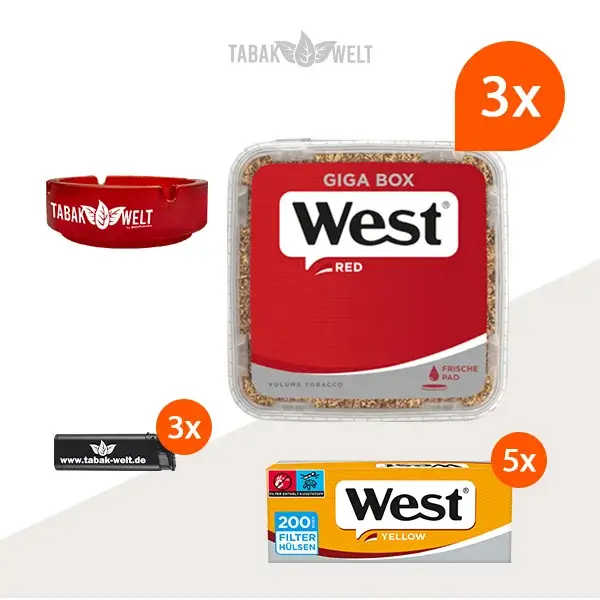 west-red-volumentabak-3x-giga-box-mit-1000-king-size-und-feuerzeugen
