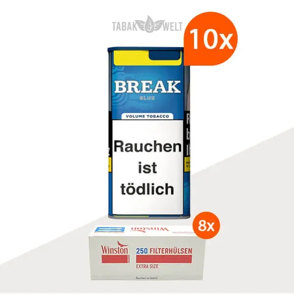 break-blue-volumentabak-10x-dose-mit-2000-extra-size-filterhuelsen