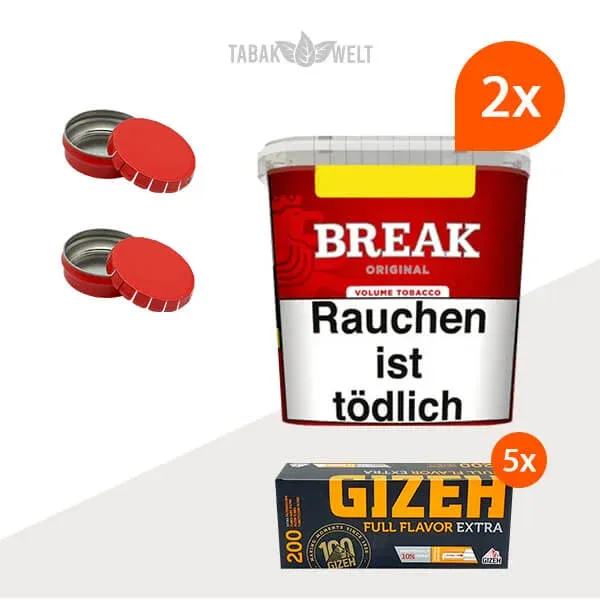 break-original-volumentabak-2x-giga-box-mit-1000-extra-filterhuelsen-und-mini-aschenbecher break-original-volumentabak-2x-giga-box-mit-1000-extra-filterhuelsen-und-mini-aschenbecher
