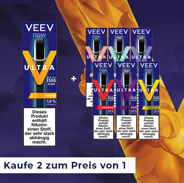 veev now ultra mango 1+1 aktion