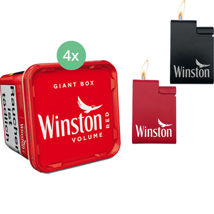Winston Giant Box 4 x 205g ohne Hülsen