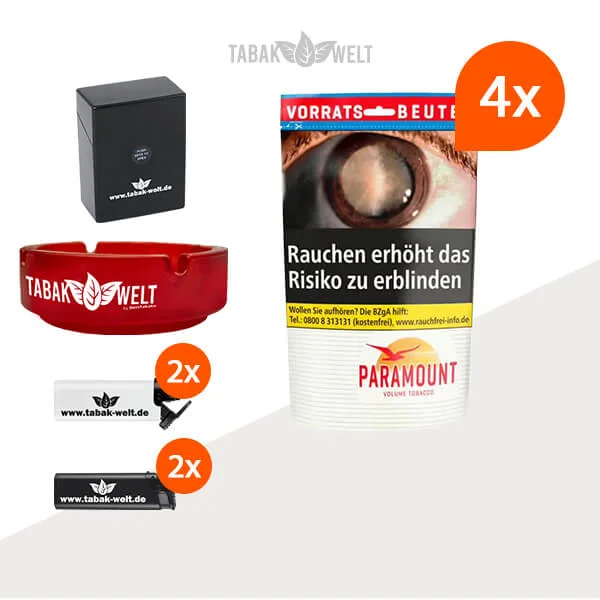 paramount-volumentabak-4x-beutel-mit-aschenbecher-und-etui