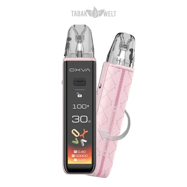 Oxva Xlim 3 Ultra Kit Cherry Pink Pod System Ansicht beidseitig
