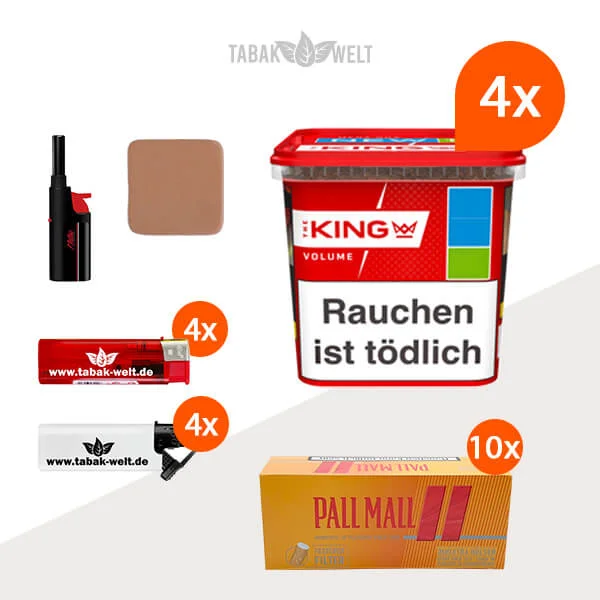 4x-king-volumentabak-blue-mit-pall-mall-huelsen-tw