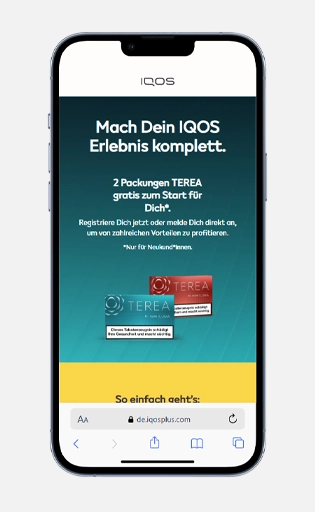 iqos geraet registrieren gratis terea