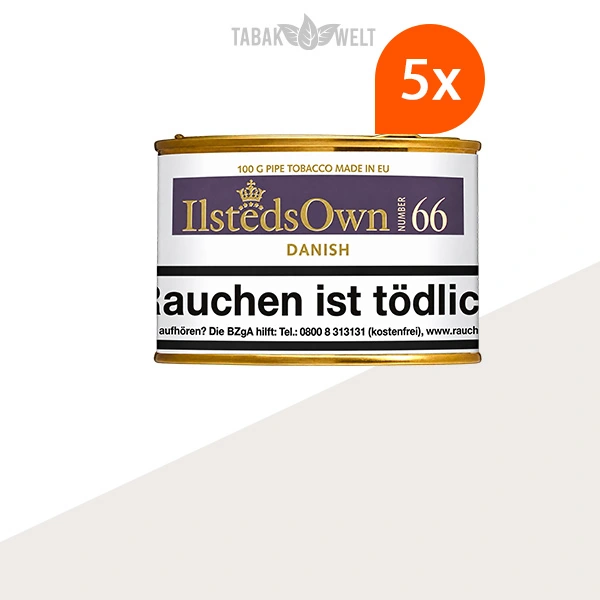 Ilsted Own Mixture No. 66 Pfeifentabak 5er-Dosenpackung