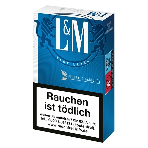 L&M Blue Label Zigarillos mit Filter