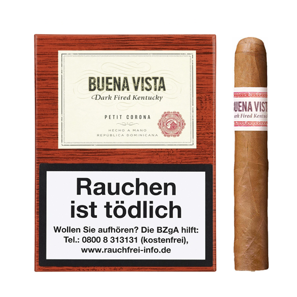 Buena Vista Dark Fired Kentucky Zigarren Petit Corona