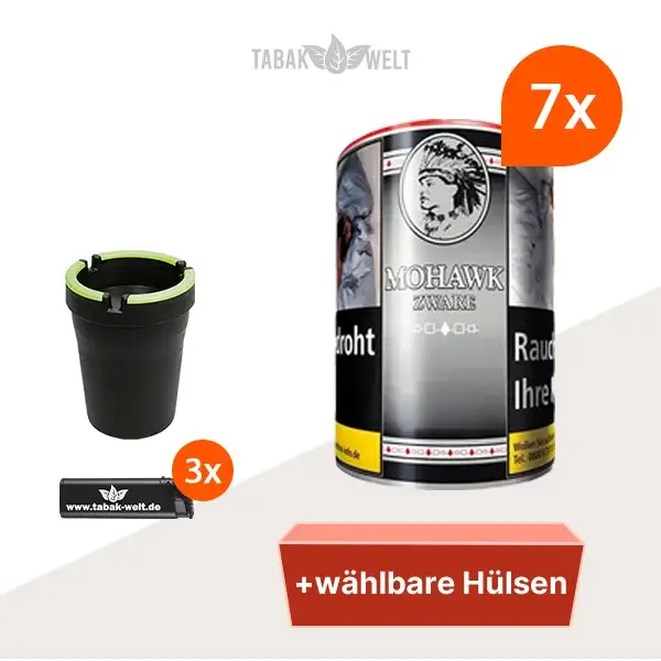 mohawk-zware-feinschnitt-tabak-7x-dose-mit-waehlbaren-huelsen