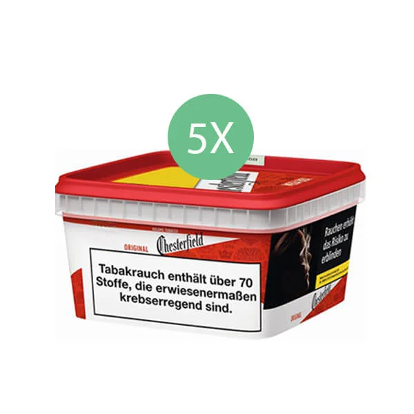 5 x Chesterfield Mega Box Wählbarem Zubehör
