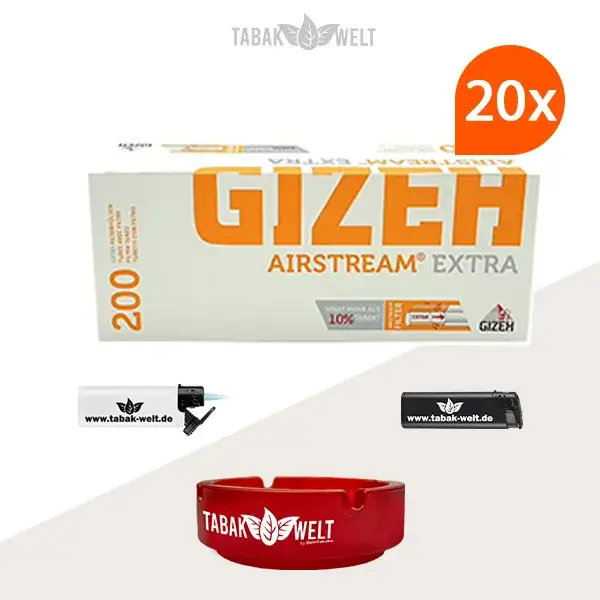 20x-gizeh-filterhuelsen-airstream-extra-200er-4000-stueck-mit-aschenbecher