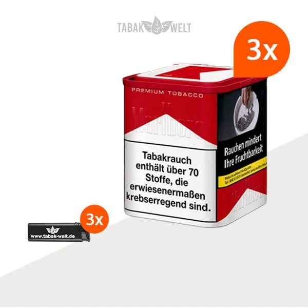marlboro-red-feinschnitt-tabak-3x-dose-mit-feuerzeugen