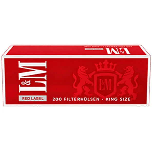 L&M King Size Filterhülsen 200er Packung