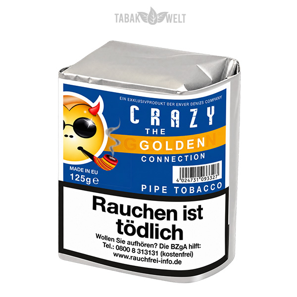 Crazy Golden / Honey Pfeifentabak Beutel