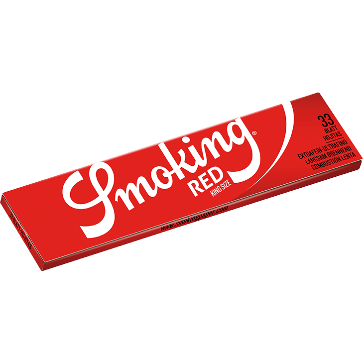 Smoking Red King Size 33 Blatt