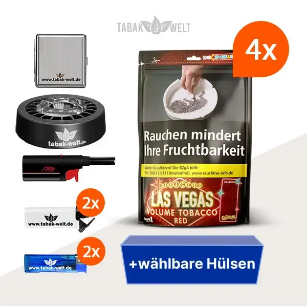 las-vegas-red-volumentabak-4x-beutel-mit-waehlbaren-huelsen