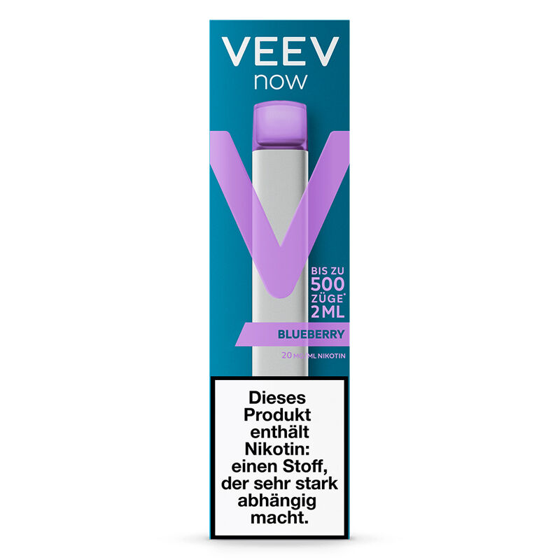 veev now blueberry verpackung frontal 5+1