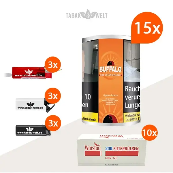 buffalo-red-volumentabak-15x-dose-mit-2000-king-size-huelsen buffalo-red-volumentabak-15x-dose-mit-2000-king-size-huelsen