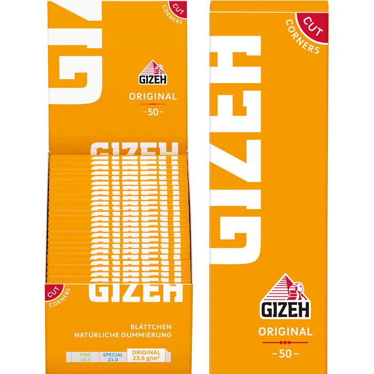 Gizeh Original 50 x 50 Blatt