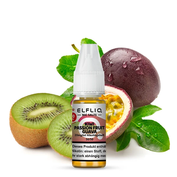Elfbar Elfliq Liquid Kiwi Passion Fruit Guava 20mg/ml