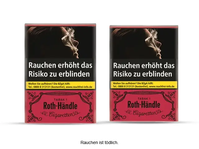 roth haendle zigaretten ohne filter
