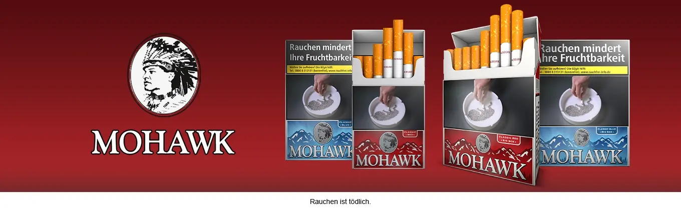 mohawk zigaretten