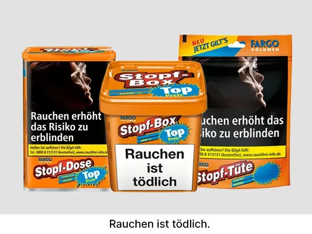 Fargo Tabak Orange Stärke