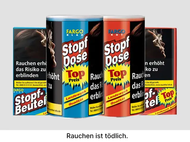 Fargo Tabak Blau Stärke